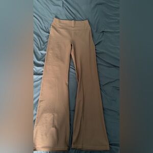 Brown Flare Leggings